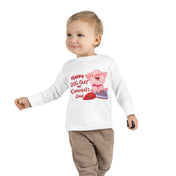 Urban SoulShine & co Kids clothes White / 2T Pig Out On Chocolate Valentine's Toddler Tee