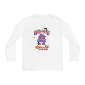 Urban SoulShine & co Kids clothes White / S HalloQueen: A Royal Spook Halloween Youth Long Sleeve Moisture Wicking Tee