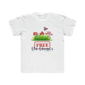 Urban SoulShine & co Kids clothes White / XL FREE the GNOMES Breakout Kid's t-shirt