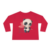 Urban SoulShine & co Kids clothes Wuv One Another Panda Long Sleeve Toddler Tee