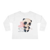 Urban SoulShine & co Kids clothes Wuv One Another Panda Long Sleeve Toddler Tee