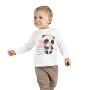 Urban SoulShine & co Kids clothes Wuv One Another Panda Long Sleeve Toddler Tee