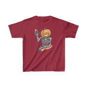 Urban SoulShine & co Kids clothes XS / Cardinal Red Eye Catcher Halloween Jack-o-latern Kids Heavy Cotton™ Tee