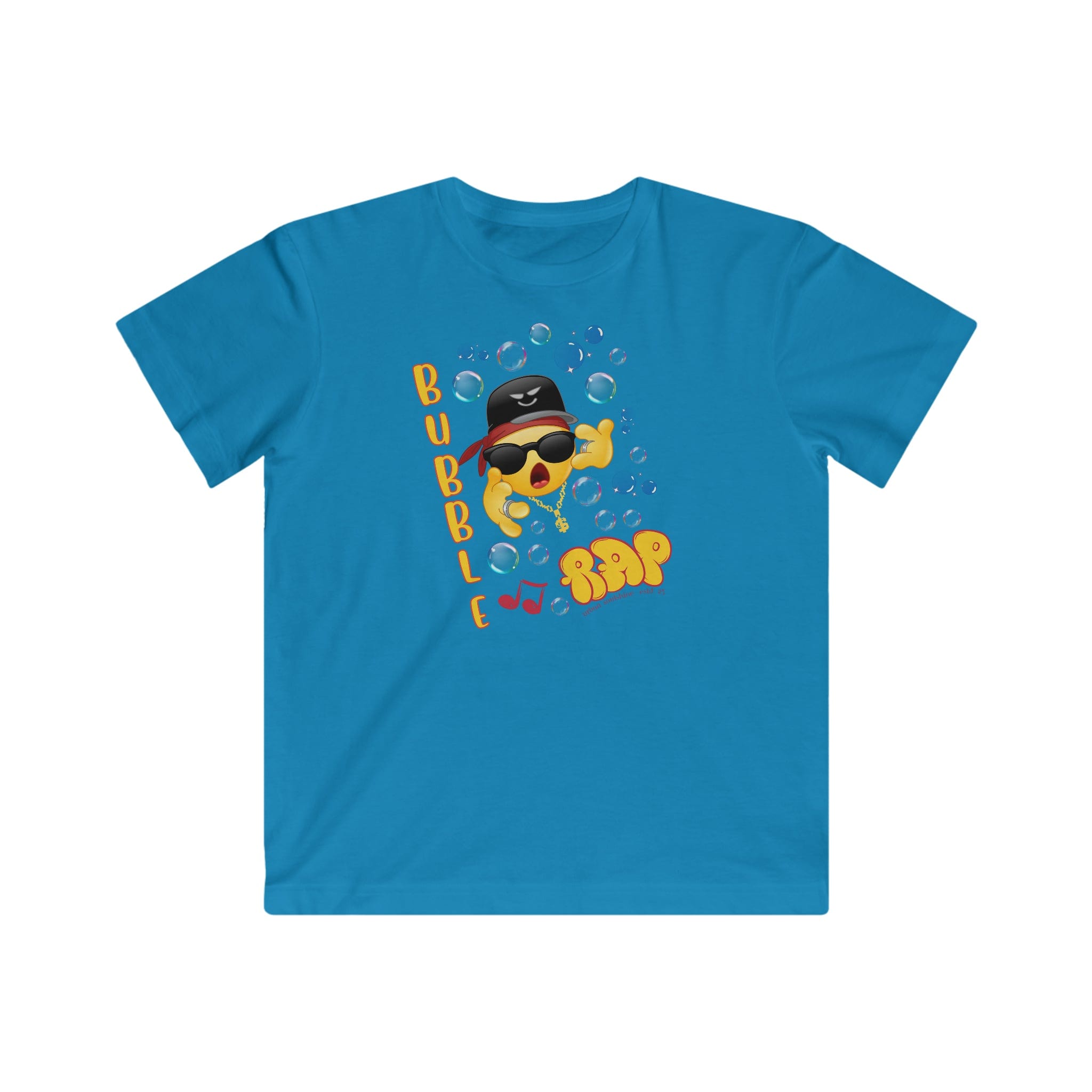  Cobalt Bubble Rap Kid's Sarcasm Tee (unisex)