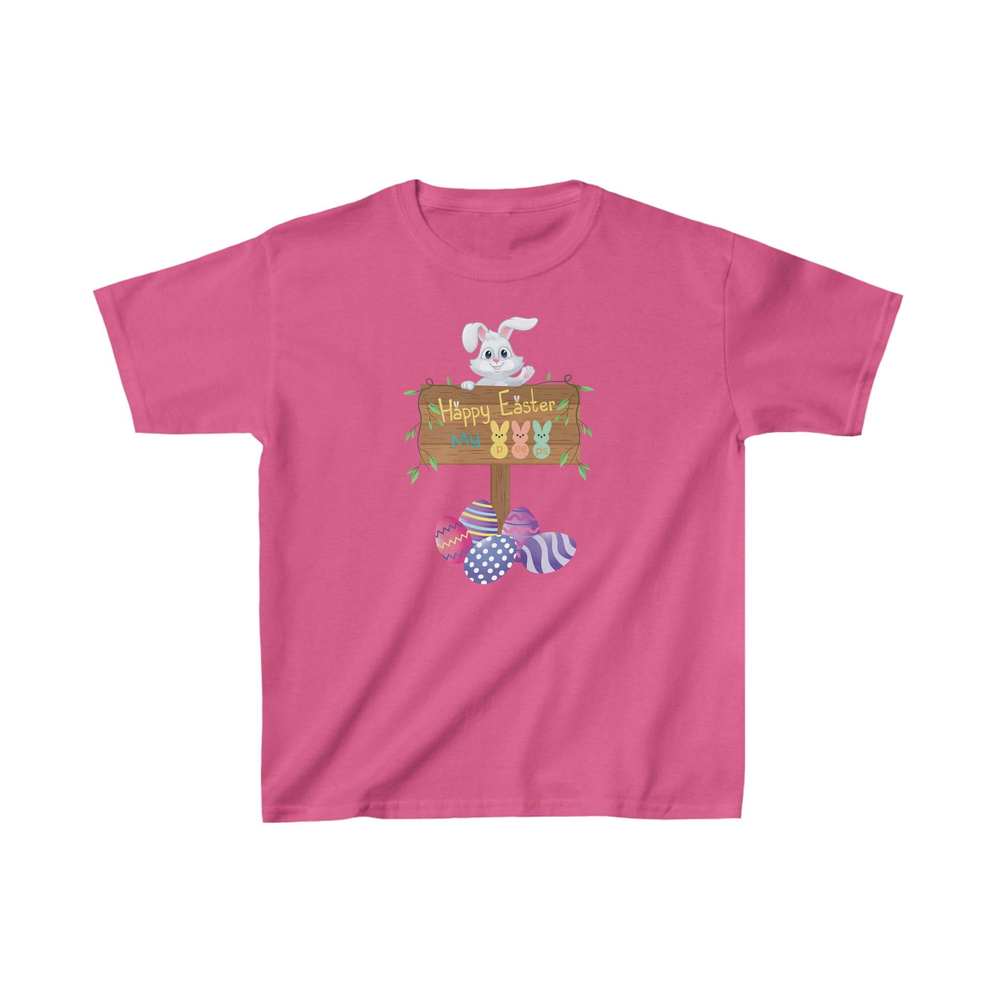 Urban SoulShine & co Kids clothes XS / Heliconia Happy Easter My Peeps Cotton Tee (Youth)