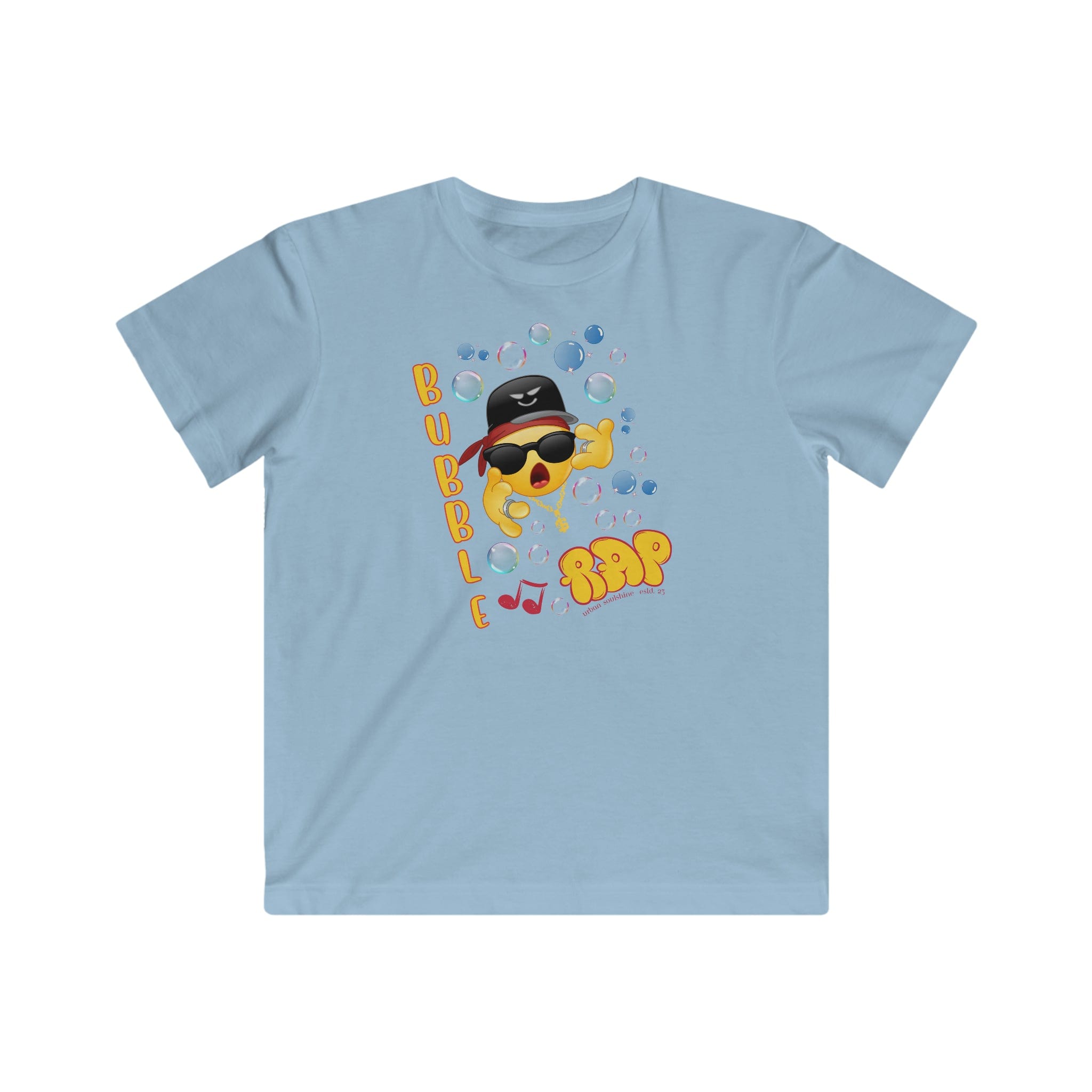  Light Blue Bubble Rap Kid's Sarcasm Tee (unisex)