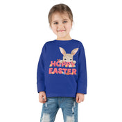 Urban SoulShine & co Kids long sleeve HOPPY Easter Long Sleeve Tee (Toddler)