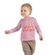 Urban SoulShine & co Kids long sleeve HOPPY Easter Long Sleeve Tee (Toddler)