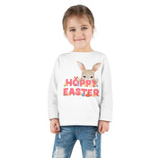 Urban SoulShine & co Kids long sleeve HOPPY Easter Long Sleeve Tee (Toddler)