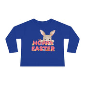 Urban SoulShine & co Kids long sleeve Royal / 2T HOPPY Easter Long Sleeve Tee (Toddler)