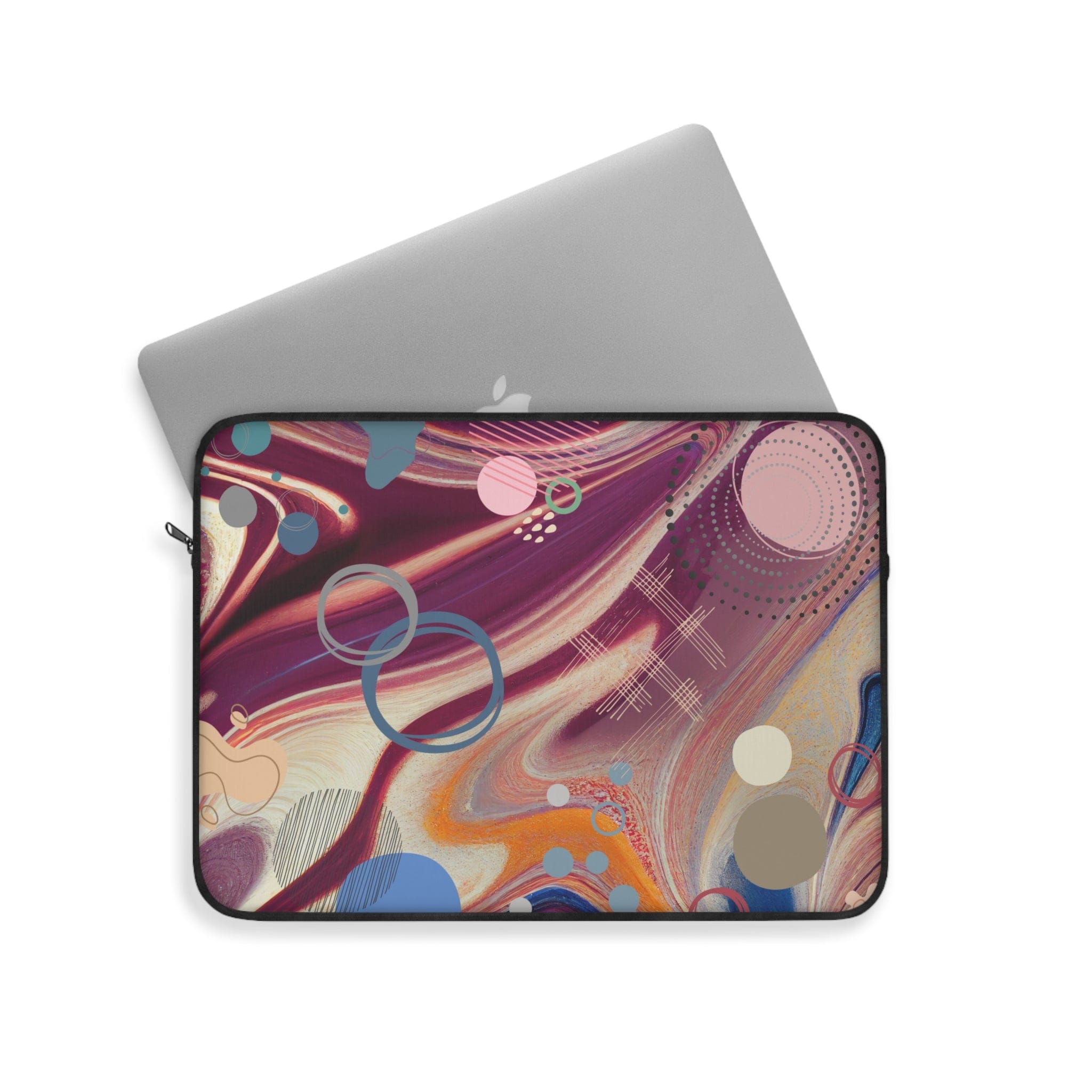 Urban SoulShine & co Laptop Sleeve 15" Abstract Maroon Laptop Sleeve (3 sizes)