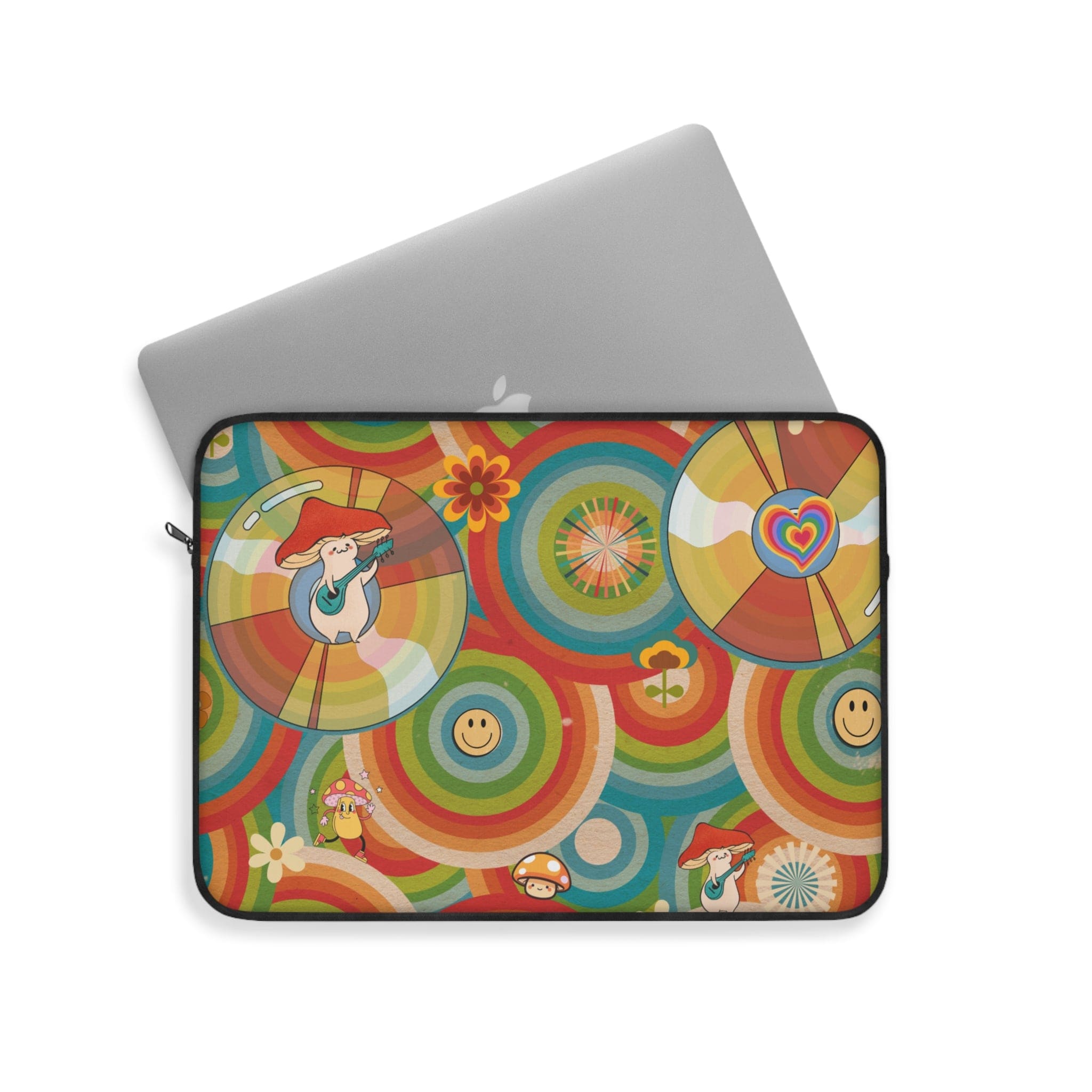 Urban SoulShine & co Laptop Sleeve 15" Groovy Smiles Laptop Sleeve (3 sizes)