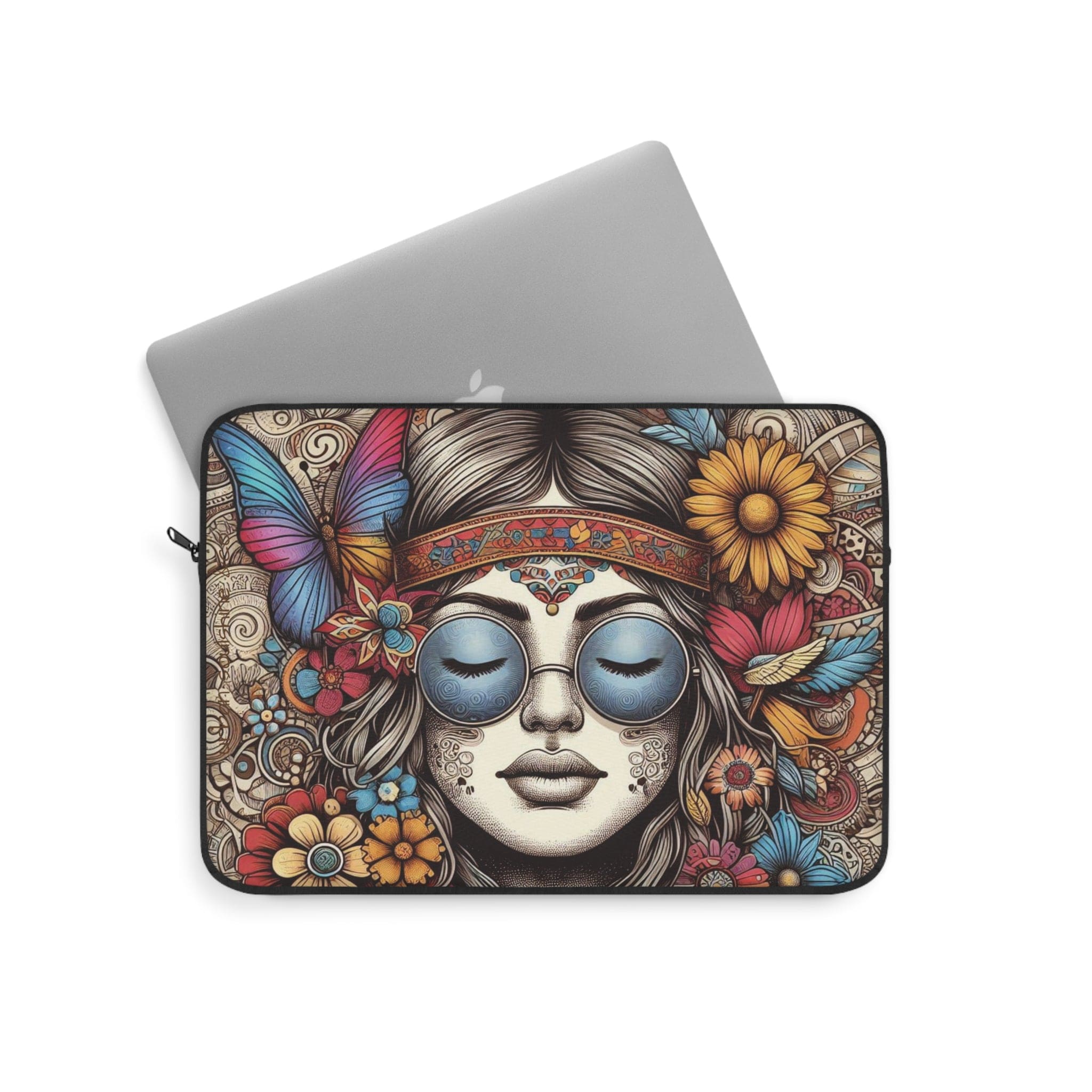 Urban SoulShine & co Laptop Sleeve BOHO Blossom Custom Laptop Sleeve (3 sizes)