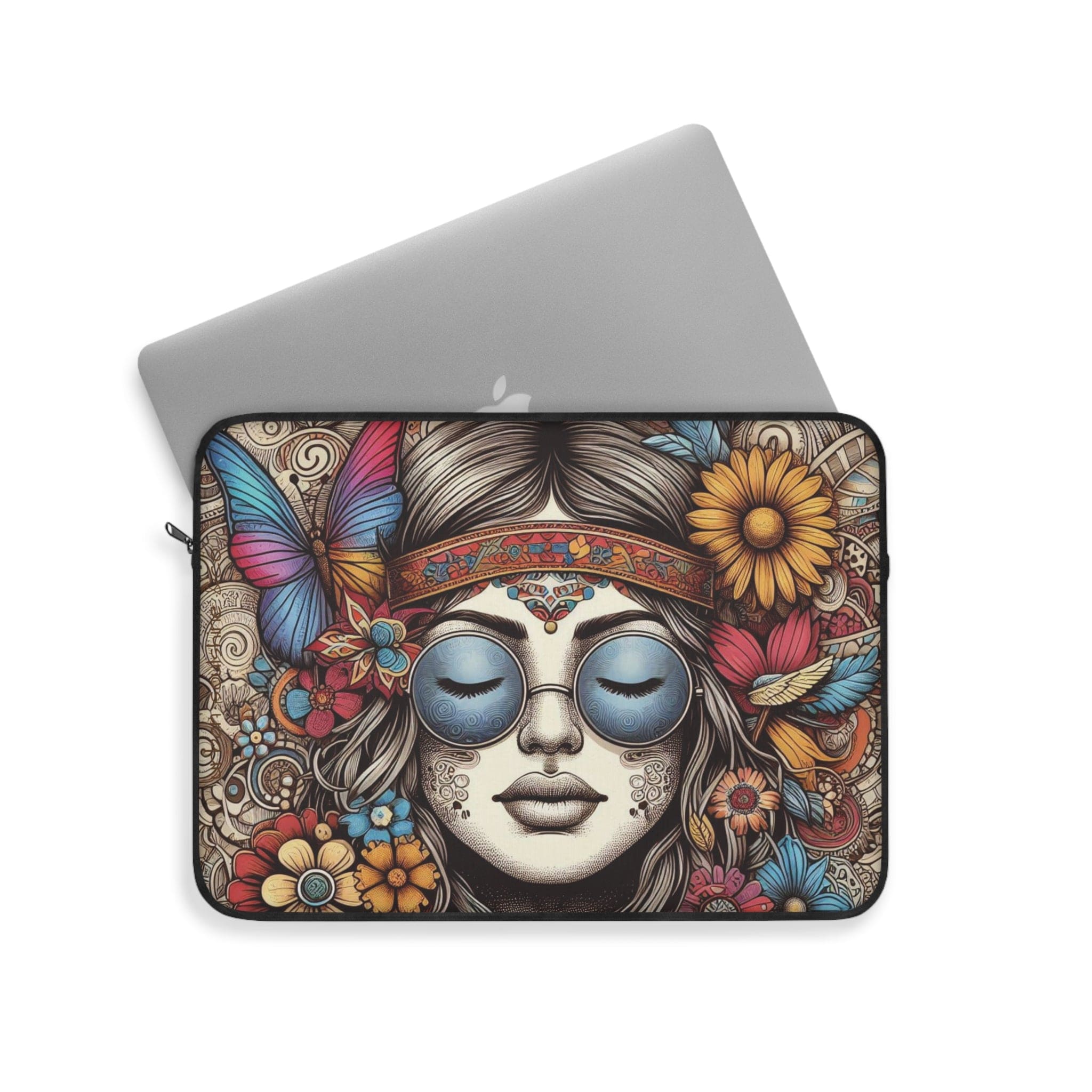 Urban SoulShine & co Laptop Sleeve BOHO Blossom Custom Laptop Sleeve (3 sizes)