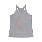 Urban SoulShine & co Light Weight Racerback Tank Top XS / Tri-Blend Premium Heather Gentle Strength Horse Light Weight Racerback Tank