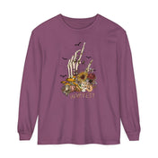 Urban SoulShine & co Long-sleeve Berry / S Skull Harvest Long Sleeve Tee (unisex)