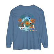 Urban SoulShine & co Long-sleeve Blue Jean / S ALOHA Vibes Long Sleeve Tee (unisex)