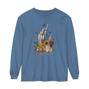 Urban SoulShine & co Long-sleeve Blue Jean / S Skull Harvest Long Sleeve Tee (unisex)