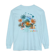 Urban SoulShine & co Long-sleeve Chambray / S ALOHA Vibes Long Sleeve Tee (unisex)