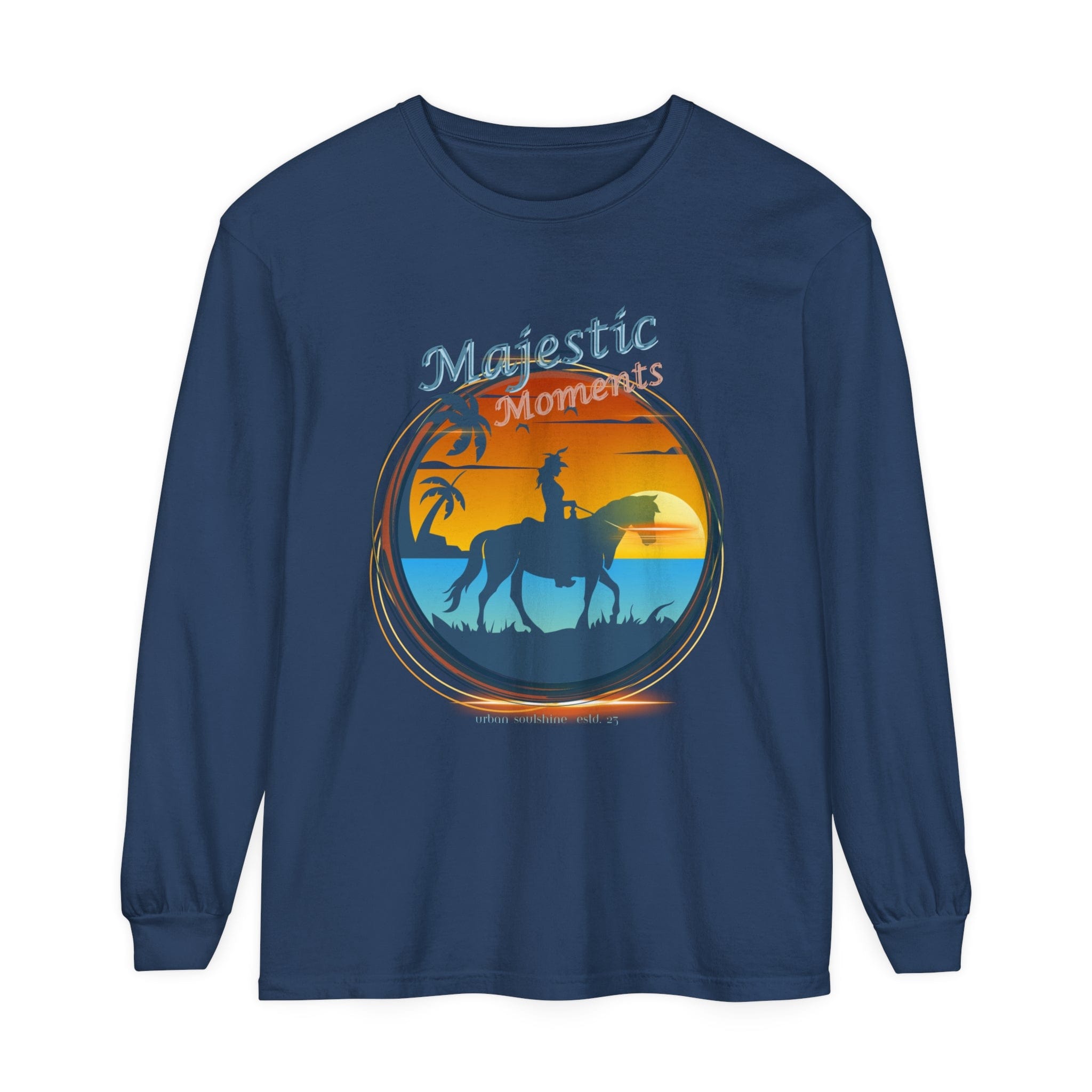  S Majestic Moments Horse Lover Long Sleeve Tee (unisex)