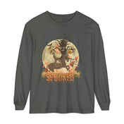 Urban SoulShine & co Long-sleeve Pepper / S Spooked Horse Trail Long-Sleeve Halloween Tee (unisex)