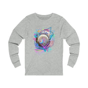 Urban SoulShine & co Long-sleeve S / Ash Bright Side Of the Moon Long Sleeve Tee (unisex)