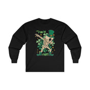 Urban SoulShine & co Long-sleeve S / Black Can't Pinch This Irish Skeleton Dance Gildan Long Sleeve Tee (Unisex)