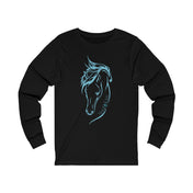 Urban SoulShine & co Long-sleeve S / Black Soul Kiss Horse Lover Long Sleeve Tee