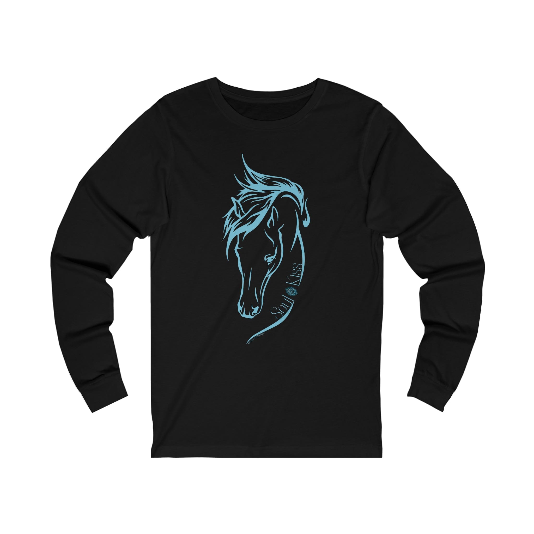 Urban SoulShine & co Long-sleeve S / Black Soul Kiss Horse Lover Long Sleeve Tee