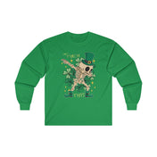 Urban SoulShine & co Long-sleeve S / Irish Green Can't Pinch This Irish Skeleton Dance Gildan Long Sleeve Tee (Unisex)