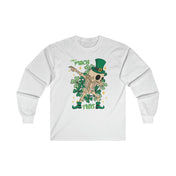 Urban SoulShine & co Long-sleeve S / White Can't Pinch This Irish Skeleton Dance Gildan Long Sleeve Tee (Unisex)