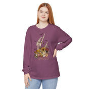 Urban SoulShine & co Long-sleeve Skull Harvest Long Sleeve Tee (unisex)