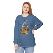 Urban SoulShine & co Long-sleeve Skull Harvest Long Sleeve Tee (unisex)