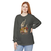 Urban SoulShine & co Long-sleeve Skull Harvest Long Sleeve Tee (unisex)