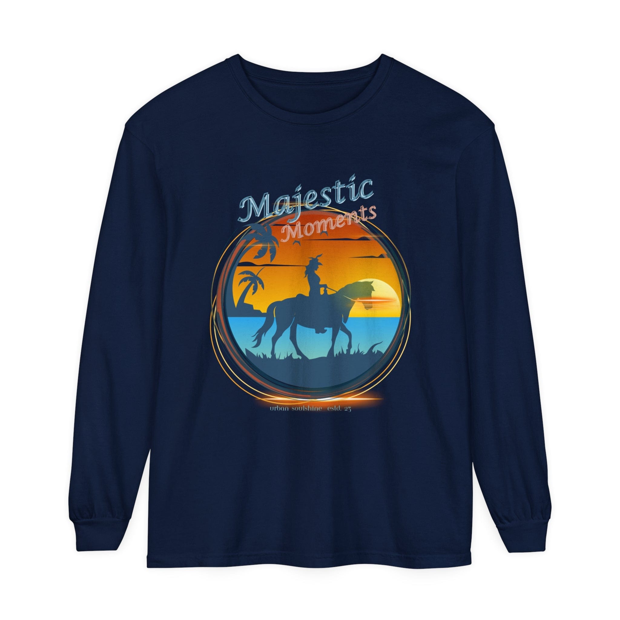  S Majestic Moments Horse Lover Long Sleeve Tee (unisex)