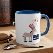 Urban SoulShine & co Mug Blue / 11oz Free Ass Donkey Mug