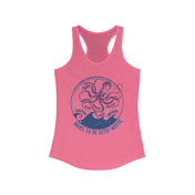 Urban SoulShine & co Next Level Tank Top XS / Solid Hot Pink Waves To Be Octo-Mistic Inspirational Tank