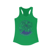 Urban SoulShine & co Next Level Tank Top XS / Solid Kelly Green Waves To Be Octo-Mistic Inspirational Tank