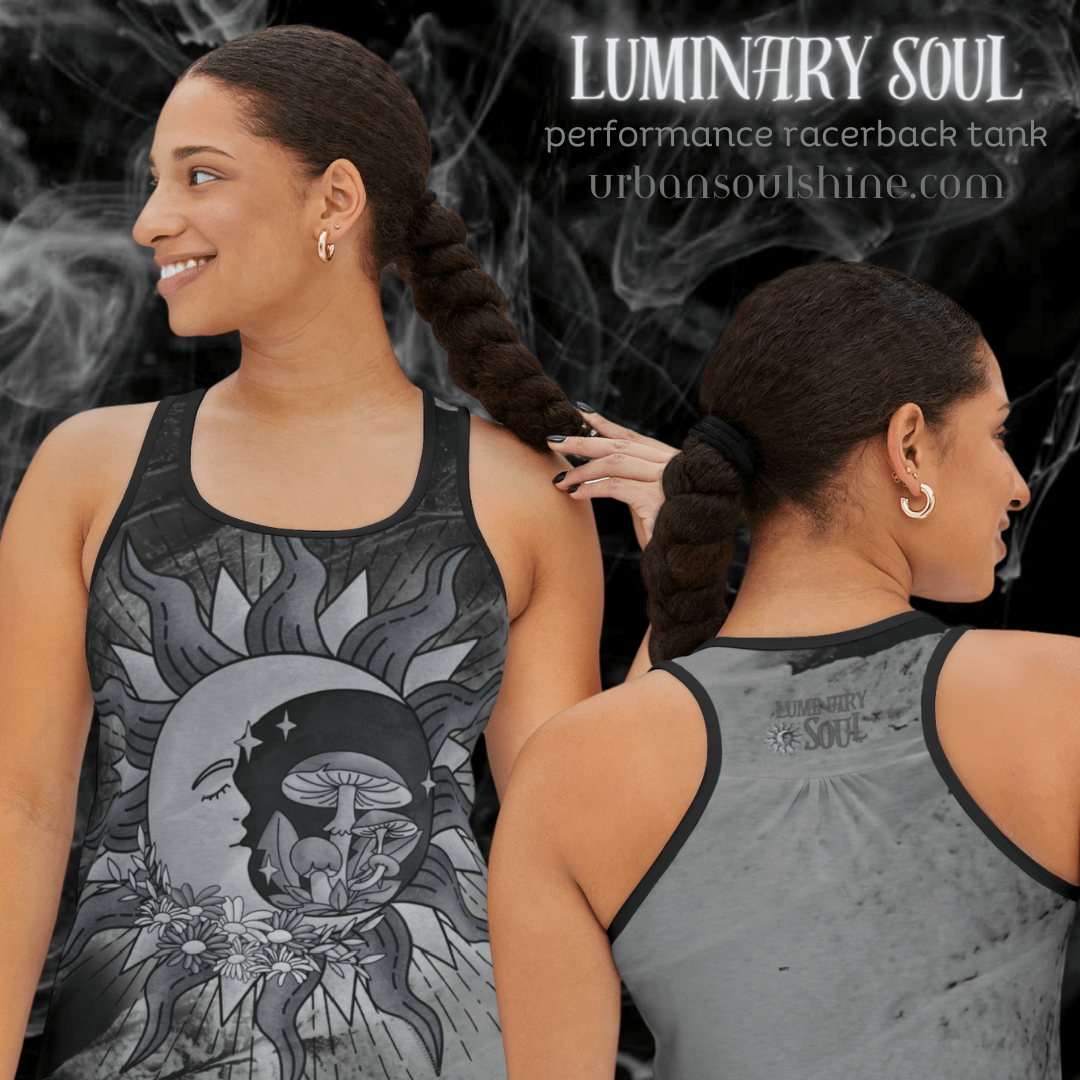 Urban SoulShine & co Performance Tank Top Luminary Soul Performance Racerback Tank