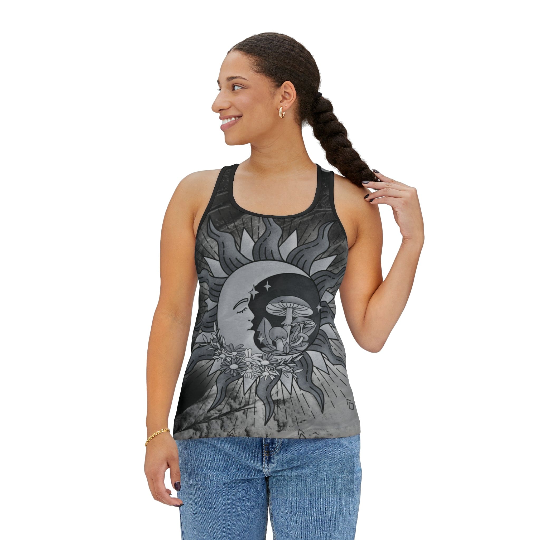 Urban SoulShine & co Performance Tank Top S / Black Luminary Soul Performance Racerback Tank