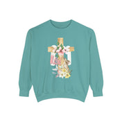 Urban SoulShine & co Sweatshirt Blessed Easter Crewneck Sweatshirt