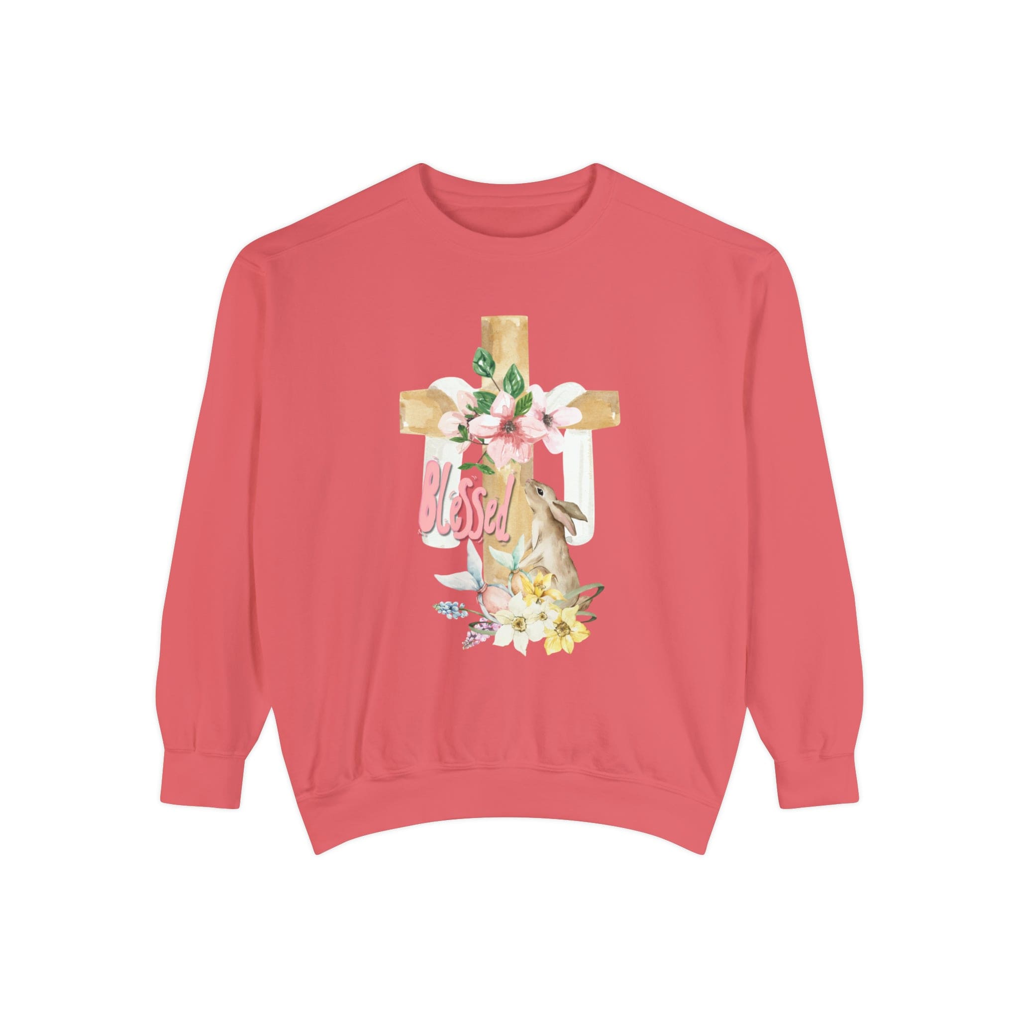 Urban SoulShine & co Sweatshirt Blessed Easter Crewneck Sweatshirt