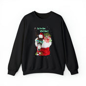 Urban SoulShine & co Sweatshirt Do You Hear What I Hear Donkey Claus Christmas Sweatshirt (Unisex)