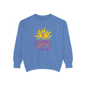 Urban SoulShine & co Sweatshirt Flo Blue / S Rays To Be Octo-Mistic Inspirational Octopus Sweatshirt