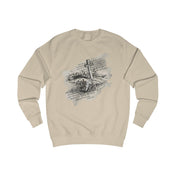 Urban SoulShine & co Sweatshirt Nude / S With His Stripes Easter Crewneck Sweatshirt (Unisex)