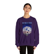 Urban SoulShine & co Sweatshirt S / Purple We Ride At Dusk Moonlight Witch Flight Halloween Crewneck Sweatshirt