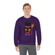 Urban SoulShine & co Sweatshirt Top Hat Jack Halloween Crewneck Sweatshirt (unisex)