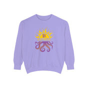 Urban SoulShine & co Sweatshirt Violet / S Rays To Be Octo-Mistic Inspirational Octopus Sweatshirt