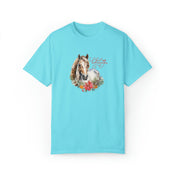 Urban SoulShine & co T-Shirt A Horse Lover's Christmas Garment-Dyed T-shirt