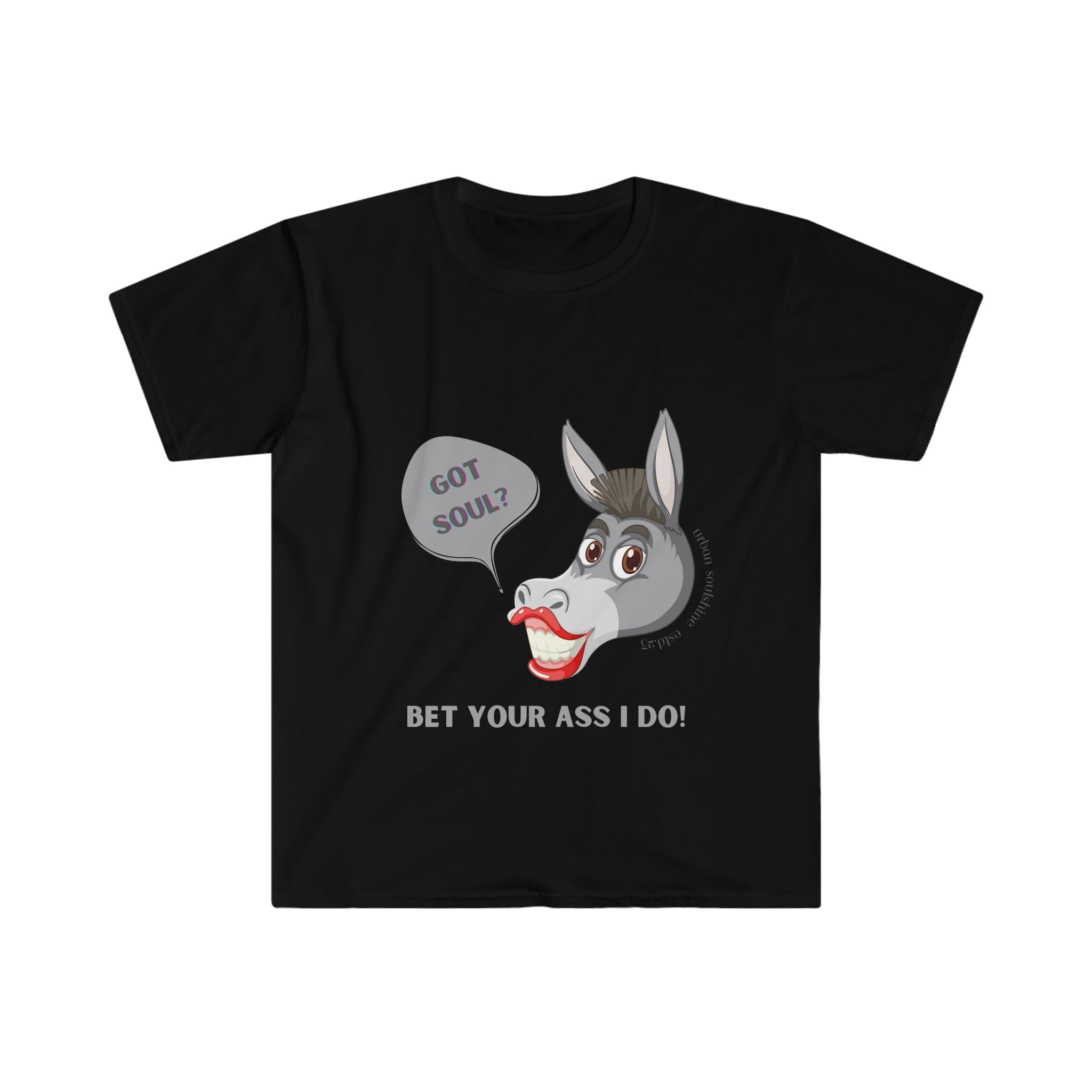 Urban SoulShine & co T-Shirt Black / S Donkey Sarcasm T-shirt